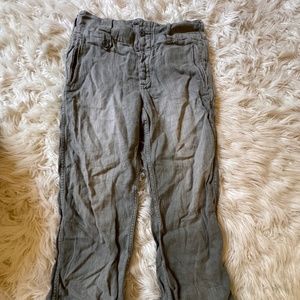 RRL woman’s grey ankle length pant